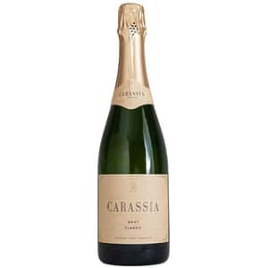 Vin spumant alb brut Carassia Classic Crama Carastelec, 0.75L