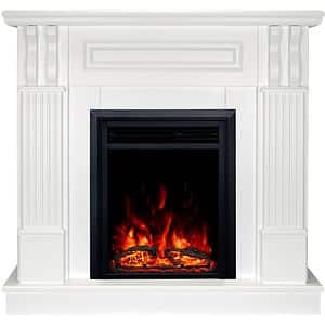 Semineu electric ART FLAME Veronix, 1500W, telecomanda, 105 x 30 x 100 cm, alb