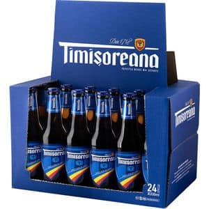Bere blonda Timisoreana bax 0.33L x 24 sticle
