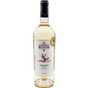Vin alb sec Domeniile Bohotin Sauvignon Blanc, 0.75L