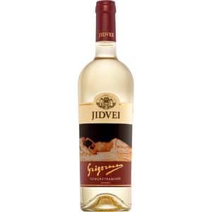 Vin alb demisec Jidvei Grigorescu Gewurztraminer, 0.75L, bax 6 sticle