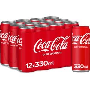 Bautura racoritoare carbogazoasa COCA-COLA bax 0.33L x 12 doze