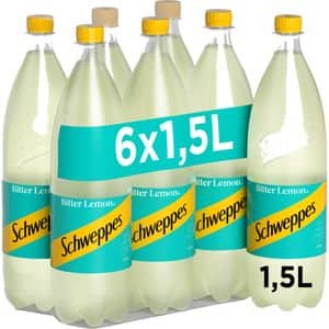 Bautura racoritoare carbogazoasa SCHWEPPES Bitter Lemon bax 1.5L x 6 sticle