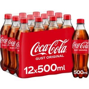 Bautura racoritoare carbogazoasa COCA-COLA bax 0.5L x 12 sticle