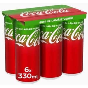 Bautura racoritoare carbogazoasa COCA-COLA Lime bax 0.33L x 6 doze