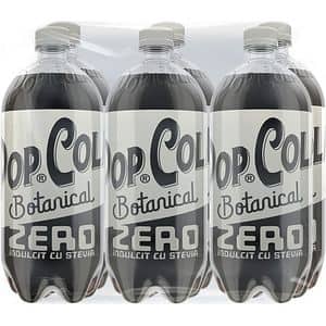 Bautura racoritoare carbogazoasa POPCOLA Botanical Zero bax 1.5L x 6 sticle