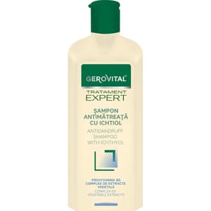 Sampon antimatreata GEROVITAL Tratament Expert Ichtiol, 250ml