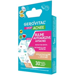 Plasturi Anti-acnee GEROVITAL Stop Acnee, 30buc
