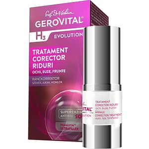 Tratament corector pentru riduri Gerovital H3 Evolution, 15ml