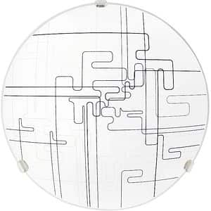 Plafoniera KLAUSEN Petal 40 LY-6011, 15W, E27, Alb