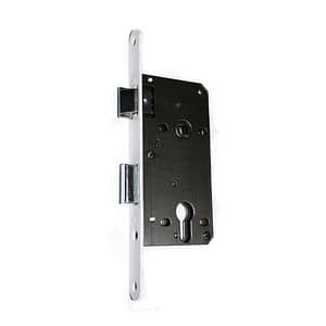 Broasca ingropata usa exterior YALE, 43x54 mm, cilindru, alb
