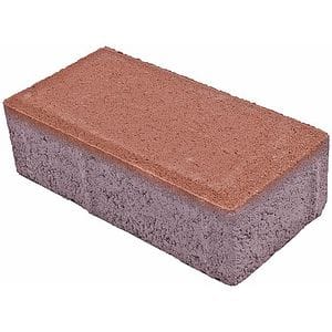 Pavaj liniar Symmetrica, 20 x 10 x 4 cm, beton, rosu, 50 buc/mp