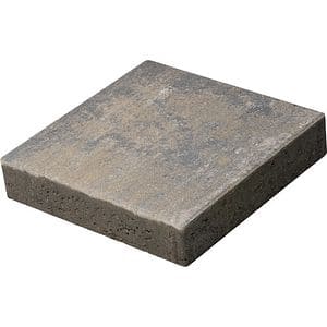 Dala cu cant pentru gradina PETRA Roca, 30 x 30 x 6 cm, gri antic