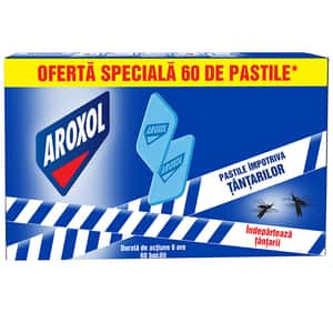 Pastile anti-tantari AROXOL, 60 buc