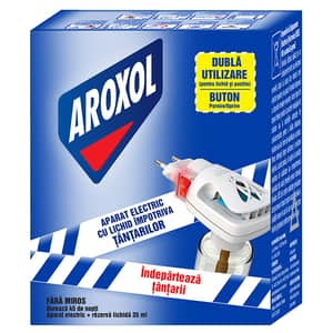 Aparat electric anti-tantari AROXOL, 45 nopti