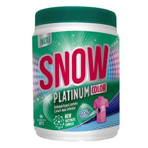 Pudra pentru indepartarea petelor SNOW Platinum Color, 400g