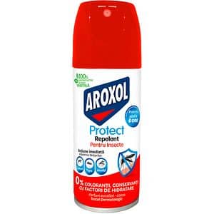 Spray repelent pentru insecte AROXOL Protect, 100 ml