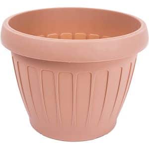 Ghiveci flori HARPLAST, D 23 cm, maro