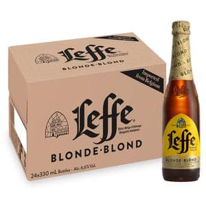 Bere blonda Leffe bax 0.33L x 24 sticle