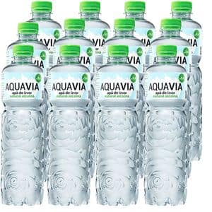 Apa plata alcalina AQUAVIA bax 0.5L x 12 sticle