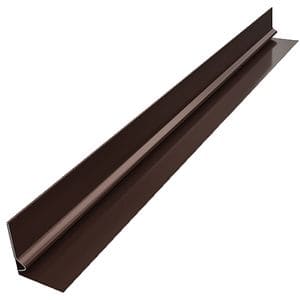 Capac glaf exterior SMART RAL 8017, otel, 17.5 x 6 cm, maro
