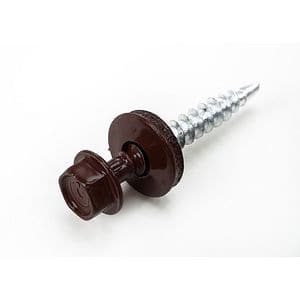 Surub autoforant, 4.8 x 35 mm, maro, 50 buc