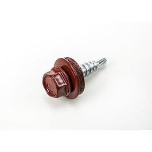 Surub autoforant, 4,8 x 20 mm, RAL 3011, 50 buc  Bravo