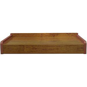 Glaf exterior SMART RAL 8003, aluminiu, 300 x 16.5 cm, maro deschis