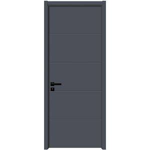 Usa interior KM512, fara geam, reversibila, MDF, 80 x 204 cm, antracit