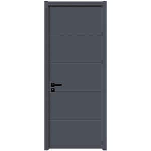 Usa interior KM512, fara geam, reversibila, MDF, 70 x 204 cm, antracit