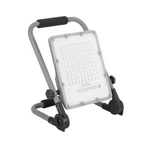 Proiector LED portabil cu acumulator, 100 W, 6400K