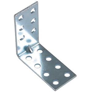 Coltar imbinare tip L SEA, 30 x 30 x 30mm, zincat alb 