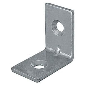 Coltar imbinare tip L SEA, 40 x 40 x 30mm, zincat alb 