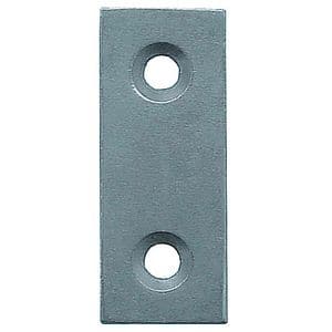 Placa fixare t1 40 x 16 x 2 mm zincat alb