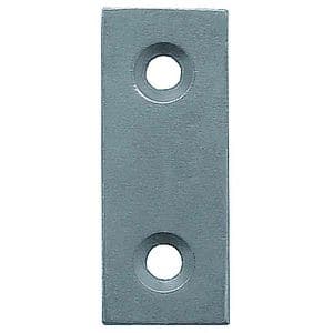 Placa fixare t1 60 x 16 x 2 mm zincat alb