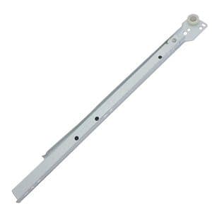 Sina glisare sertare, otel, 35 cm, alb