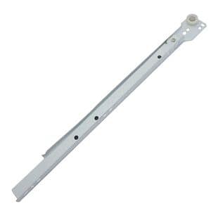 Sina glisare sertare, otel, 40 cm, alb