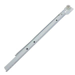 Sina glisare sertare, otel, 50 cm, alb