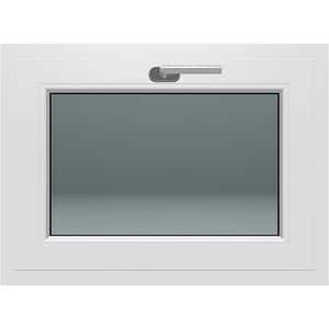 Fereastra termopan FENSTERWELT, PVC, 5 camere, 116 x 56 cm, deschidere oscilanta in jos, alb