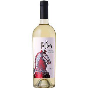 Vin alb demisec Folklore Tamaioasa Romaneasca, 0.75L