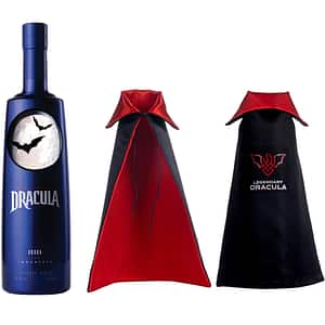 Palinca Vodka Spirit of Dracula + Mini pelerina sticla, 0.5L