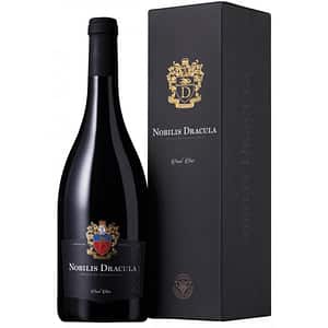 Vin rosu sec Nobilis Dracula Pinot Noir + Mini Pelerina Sticla, 0.75L