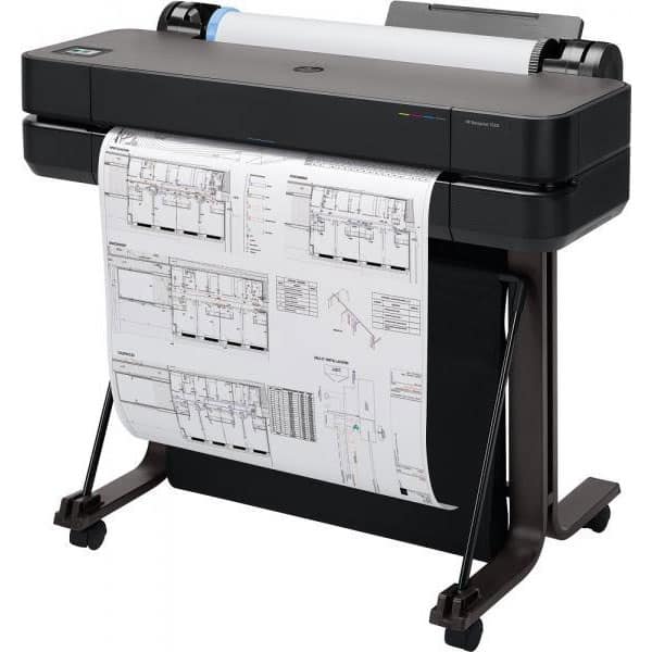 Plotter HP DesignJet T630, 24 inch, A1, USB, Retea, Wi-Fi