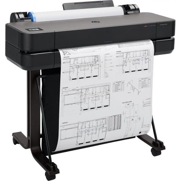 Plotter HP DesignJet T630, 24 inch, A1, USB, Retea, Wi-Fi