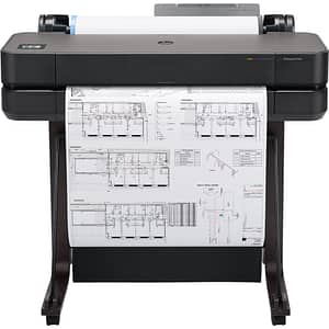 Plotter HP DesignJet T630 2025 edition, 24 inch, A1, USB, Retea, Wi-Fi