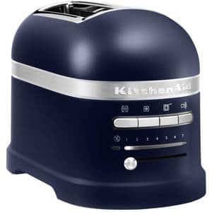 Prajitor de paine KITCHENAID Artisan 5KMT2204EIB, 2 felii, 1250W, albastru inchis-argintiu
