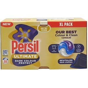Detergent capsule PERSIL Ultimate, Dark Colour Protect, 38 spalari