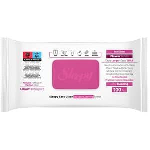 Servetele umede multisuprafete SLEEPY Easy Clean, Lilium Bouquet, 100 bucati