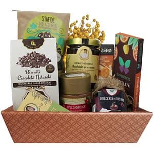 Cos cadou LUXURY BASKETS Gourmet fara zahar 9GFZ