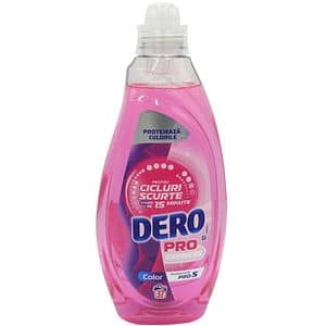 Detergent lichid DERO Pro Express Color, 1.48 l, 37 spalari